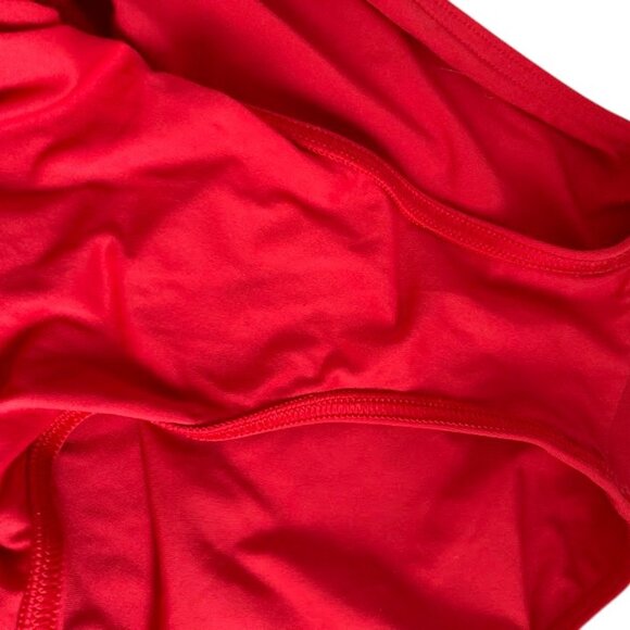 Calvin Klein One Piece Pleated Swimsuit with Tummy Control - Picture 6 of 7